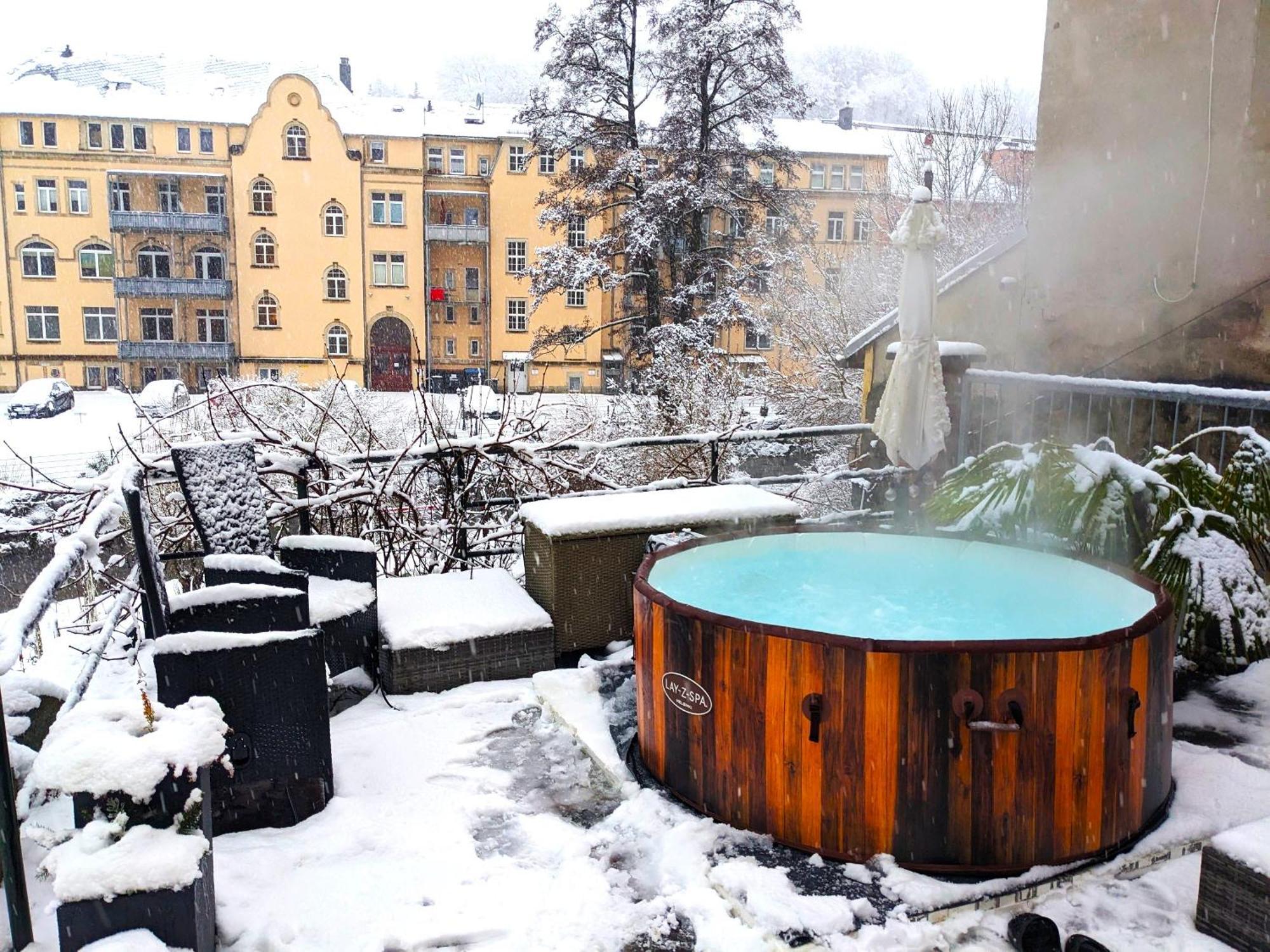 F1 - Urlaubsmagie - Helle Wohnung Mit Sauna & Pool & Whirlpool Sebnitz Ngoại thất bức ảnh