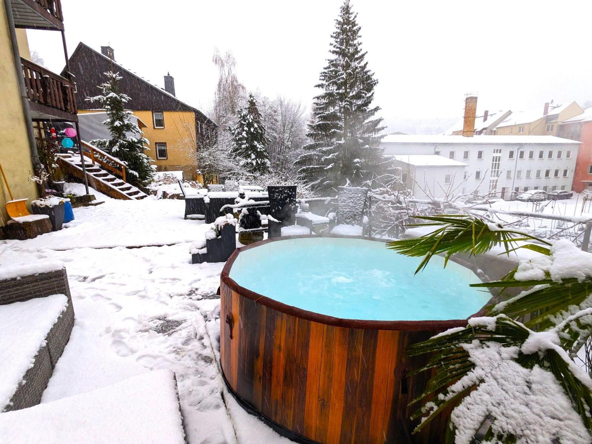 F1 - Urlaubsmagie - Helle Wohnung Mit Sauna & Pool & Whirlpool Sebnitz Ngoại thất bức ảnh