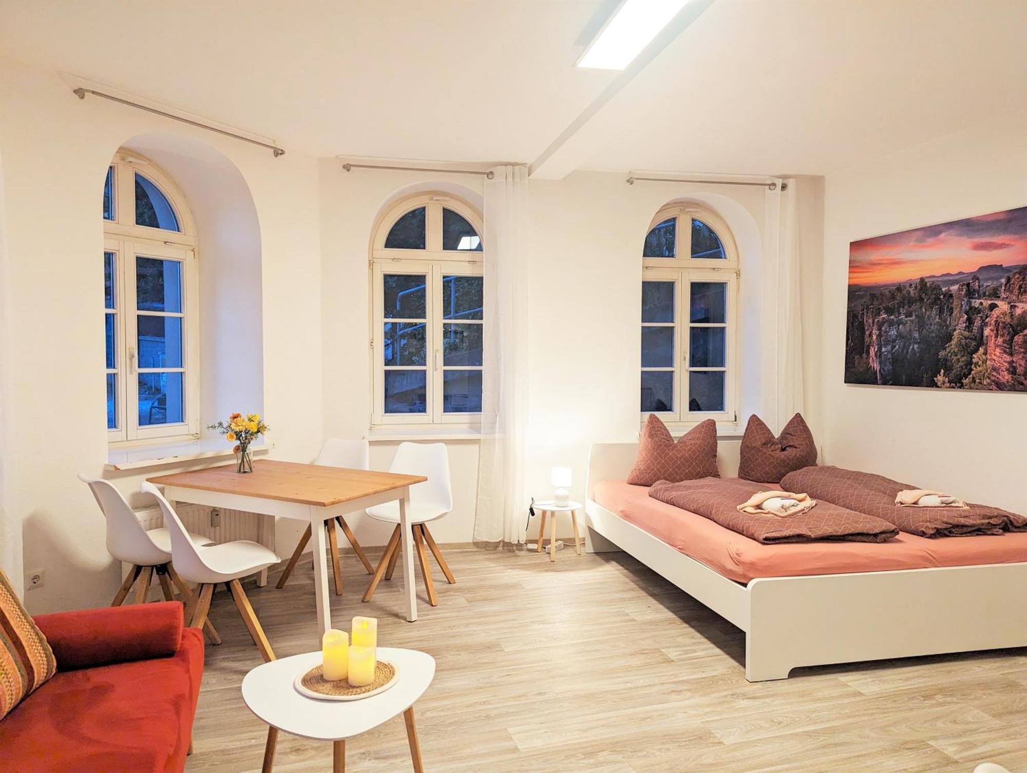F1 - Urlaubsmagie - Helle Wohnung Mit Sauna & Pool & Whirlpool Sebnitz Ngoại thất bức ảnh