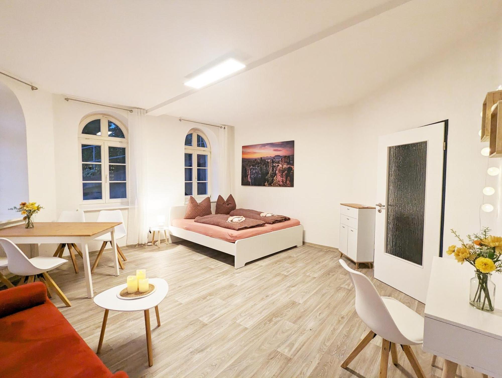 F1 - Urlaubsmagie - Helle Wohnung Mit Sauna & Pool & Whirlpool Sebnitz Ngoại thất bức ảnh