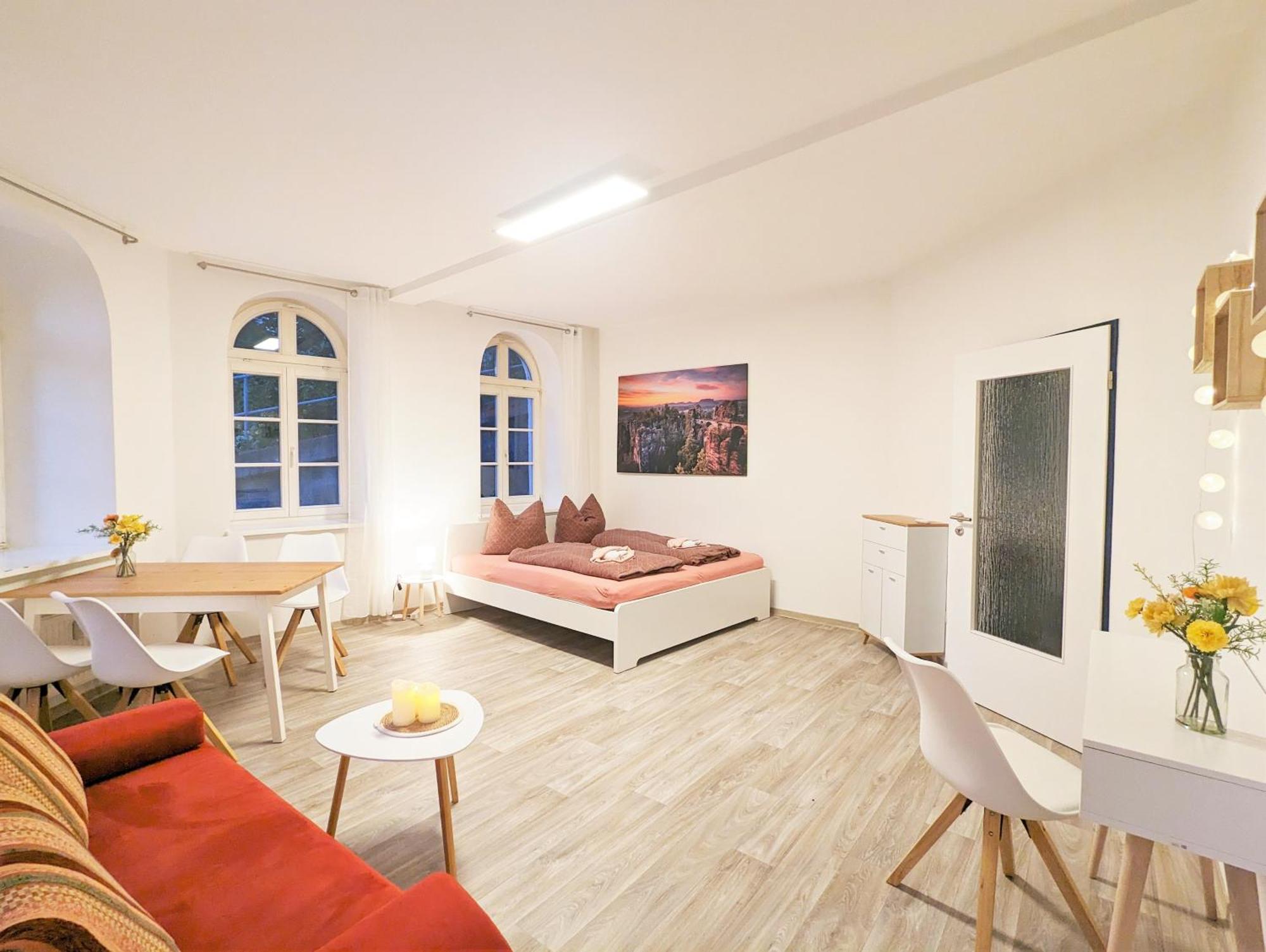 F1 - Urlaubsmagie - Helle Wohnung Mit Sauna & Pool & Whirlpool Sebnitz Ngoại thất bức ảnh