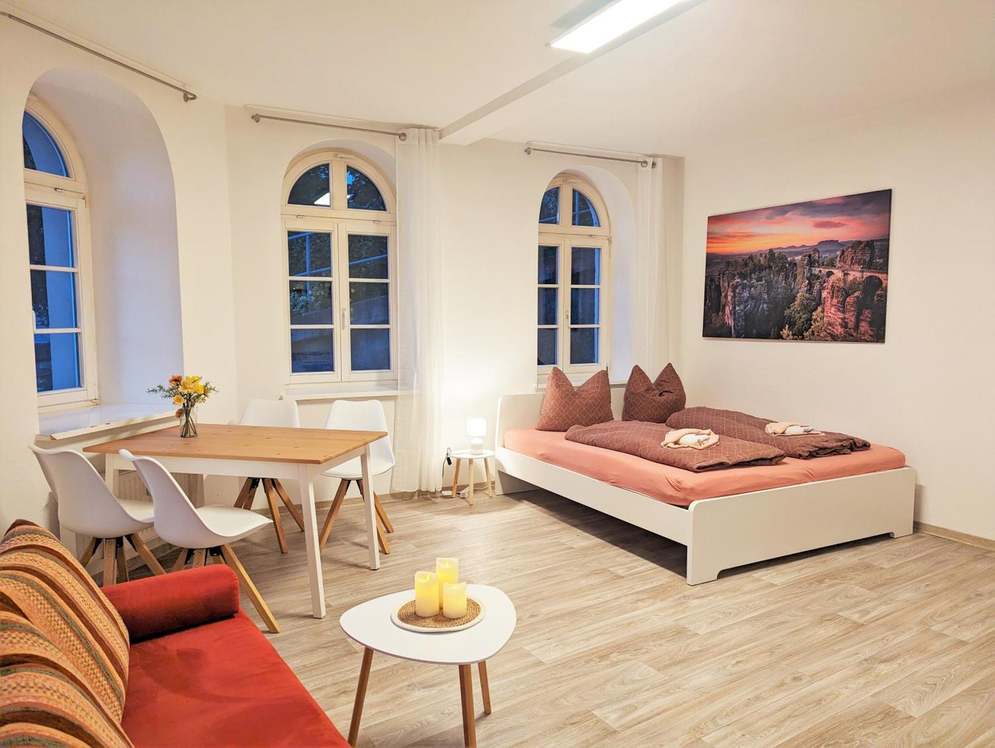 F1 - Urlaubsmagie - Helle Wohnung Mit Sauna & Pool & Whirlpool Sebnitz Ngoại thất bức ảnh